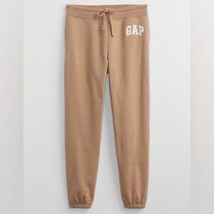 GAP Logo Joggers Tan Women’s Size Small NWT